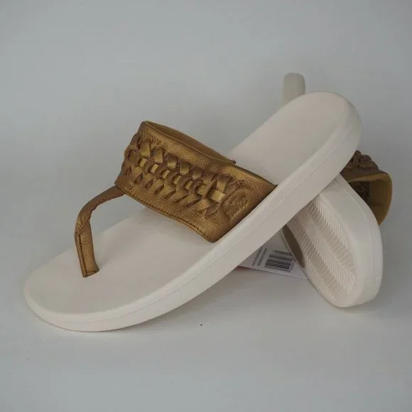 Nike Bella Kai Thong 2 Women Sandals Slide Sport Pale Ivory DS - Picture 9 of 11